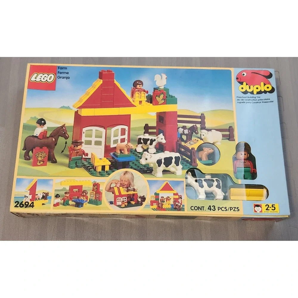 LEGO DUPLO: Play Farm (2694) OPEN BOX